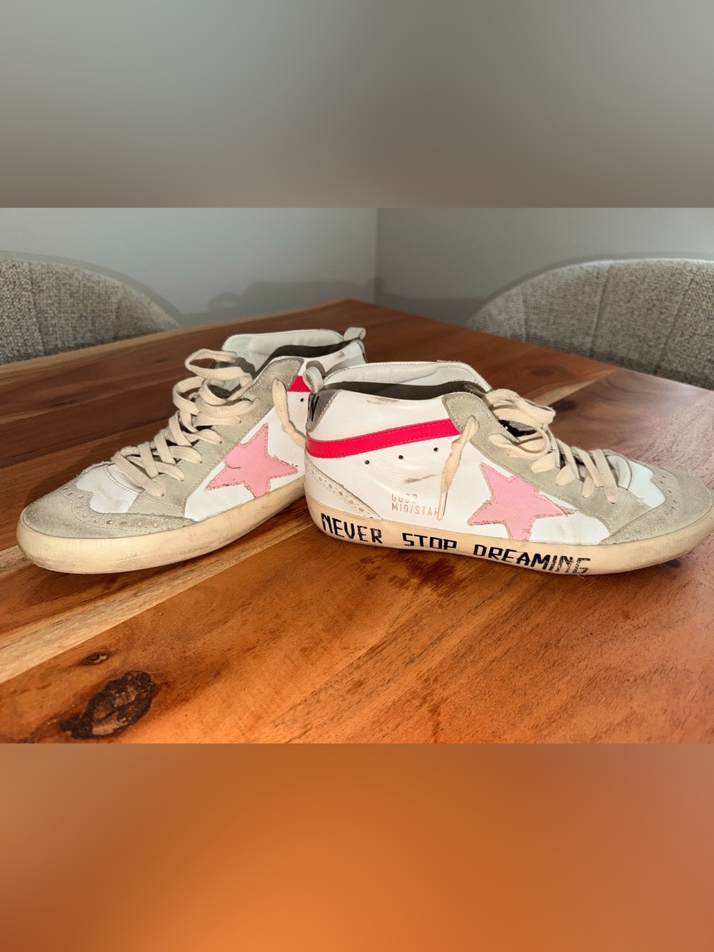 Golden Goose Mid Star Sneakers 🩷